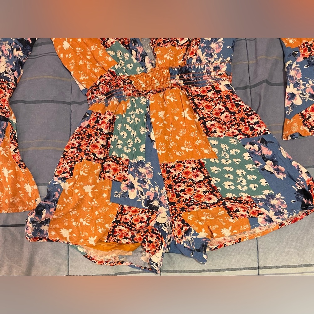 White Birch Multicolor Patchwork Garment - image 5